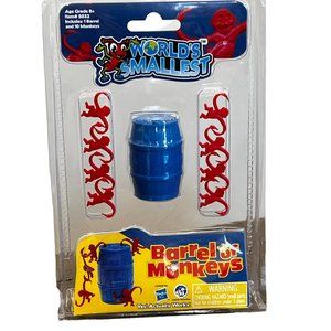 World's Smallest Barrel of Monkeys New in Package